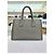 Miu Miu Borsa Tote e Borsa a Tracolla in Pelle Vitello con Logo Marrone - vista 6