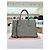 Miu Miu Borsa Tote e Borsa a Tracolla in Pelle Vitello con Logo Marrone - vista 9