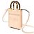 Fendi Mini borsa tote e borsa a tracolla Sunshine in pelle rosa - vista 2