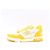 Louis Vuitton Zapatillas Monogram Denim Yellow Velcro Strap Trainer Blanco