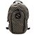 Gucci Mochila de lona con logotipo GG entrelazado