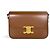 Céline Triomphe Classic Medium in pelle di vitello lucida Marrone