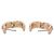 Tory Burch Kira Huggie Ohrringe - Ansicht 5