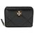 Tory Burch Portafoglio piccolo con zip Kira Diamond Quilt Nero - vista 3