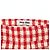 Miu Miu Gonna in tweed a quadri Rosso - vista 5