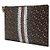 Burberry Pochette e clutch in tela monogrammata a righe Nero - vista 2