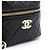 Chanel Clutch con tracolla a catena CC Oro e Nero - vista 5