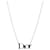 Dior Collana argentata orizzontale Argento