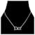 Dior Collana argentata orizzontale Argento - vista 5