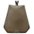 Hermès Collier Clochette en cuir large Hermes Taupe  - vue 1