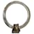 Hermès Collier Clochette en cuir large Hermes Taupe  - vue 8
