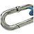 Set di bracciali con charm Bottega Veneta Argento Blu chiaro - vista 6