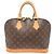 Borsa a mano Alma PM da donna Louis Vuitton Marrone