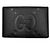 Gucci Black Grain Leather Maxi GG Card Case
