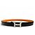 Hermès Hermes Constance Pegasus Reversible Belt Black Orange - view 2