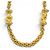 Collana a catena lunga Chanel Vintage GP Coco Mark D'oro
