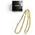 Collana a catena lunga Chanel Vintage GP Coco Mark D'oro - vista 2