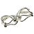 Orecchini a croce in argento Tiffany & Co. Paloma Picasso - vista 3