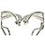 Orecchini a croce in argento Tiffany & Co. Paloma Picasso - vista 4