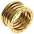 Bulgari Anello Bvlgari B-zero1 a 4 bande in oro giallo 18K - vista 2