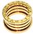 Bulgari Anello Bvlgari B-zero1 a 4 bande in oro giallo 18K - vista 4
