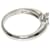 Van Cleef & Arpels Platinum Band Ring with Square Princess Cut Diamond  - view 5