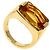Bulgari Anello Allegra Citrine in oro giallo 18K di Bvlgari