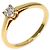 Bulgari Bvlgari Solitär-Diamantring in 18K Gelbgold - Ansicht 2
