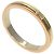 Anello a fascia in oro 18K tricolore Cartier