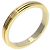 Anello a fascia in oro 18K tricolore Cartier - vista 2