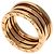 Bulgari Anello Bvlgari B-zero1 3-Band in oro rosa 18K