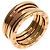 Bulgari Anello Bvlgari B-zero1 3-Band in oro rosa 18K - vista 2