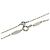 Bracciale con charm Tiffany & Co. in acquamarina - vista 3