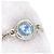 Bracciale con charm Tiffany & Co. in acquamarina - vista 6