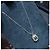 Collana Harry Winston con diamanti Rosa Bianco - vista 4