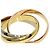 Anello Trinity di Cartier in oro 18K - vista 4