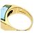 Bulgari Bvlgari Tronchetto Ring mit blauem Topas - Ansicht 5