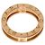 Bulgari Anello Bvlgari B-zero1 in oro rosa 18K - vista 4