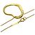 Collana Open Heart di Tiffany & Co. in oro giallo 18K - vista 2