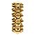Anello Cartier Clash de MM in oro giallo - vista 3