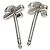 Orecchini a lobo in diamante e platino Tiffany & Co. - vista 7