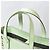 Borsa a tracolla in pelle Jimmy Choo Pegasi N S Peppermint con borchie a stella Verde - vista 13