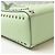 Borsa a tracolla in pelle Jimmy Choo Pegasi N S Peppermint con borchie a stella Verde - vista 9