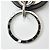Portachiavi Charm Louis Vuitton LV Circle Bag Nero Argento - vista 3