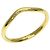 Anello a fascia curva Tiffany & Co. in oro giallo 18K - vista 2