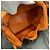Borsa Hermès Lindy 30 in pelle Taurillon Clemence Arancione - vista 7