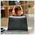 Borsa Delvaux Tempete Mini in pelle nera con bordi azzurro chiaro Nero Blu chiaro - vista 2
