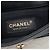 Chanel Mini Square in Pelle di Vitello Grafica Bianca a Tracolla - vista 5