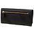 Prada Black Saffiano Lux Bow Continental Wallet - view 2