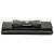 Prada Black Saffiano Lux Bow Continental Wallet - view 3